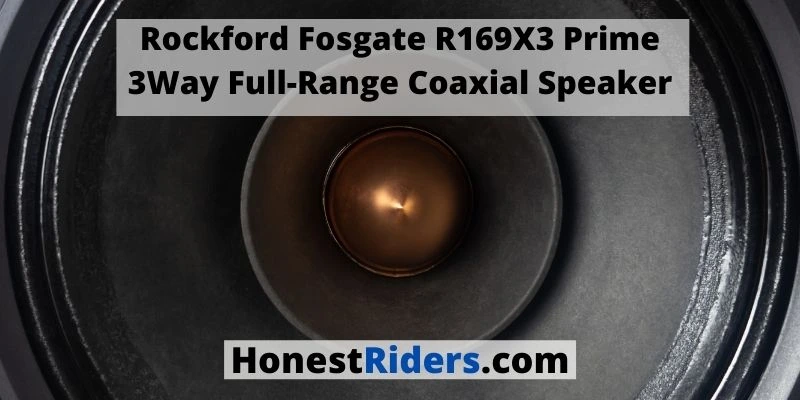 R169X3 Prime 3Way Full-Range Coaxial Speaker